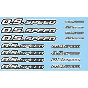 O.S.SPEED PRO DECAL 2023 BLANC 79884298