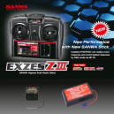 Radio Sanwa Exzes Z3 et récepteur RX493i LIPO TX installé S.101A33171A